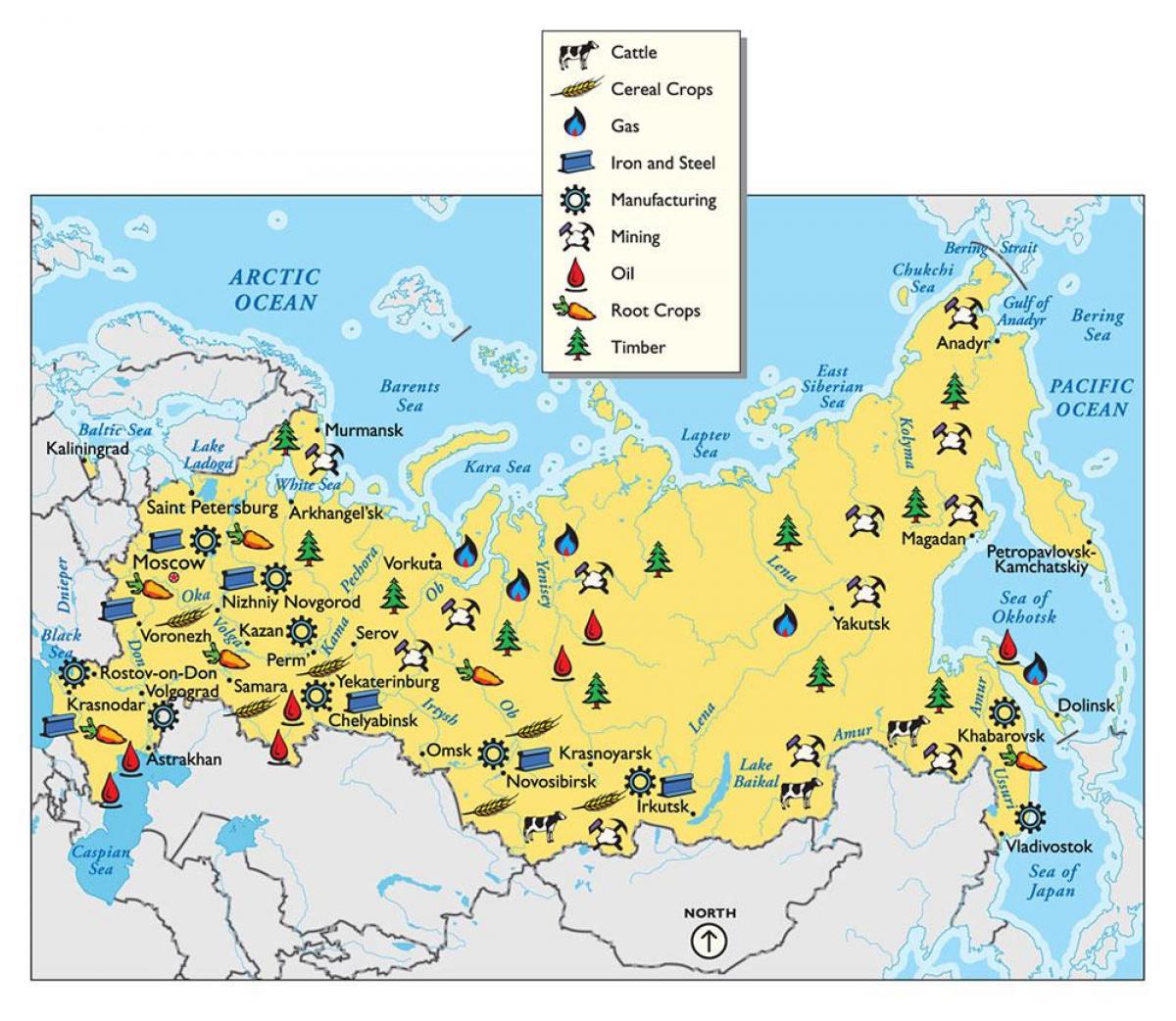 Russia monumento mapa - Mapa ng Russia monumento ...